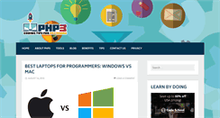 Desktop Screenshot of php3.org